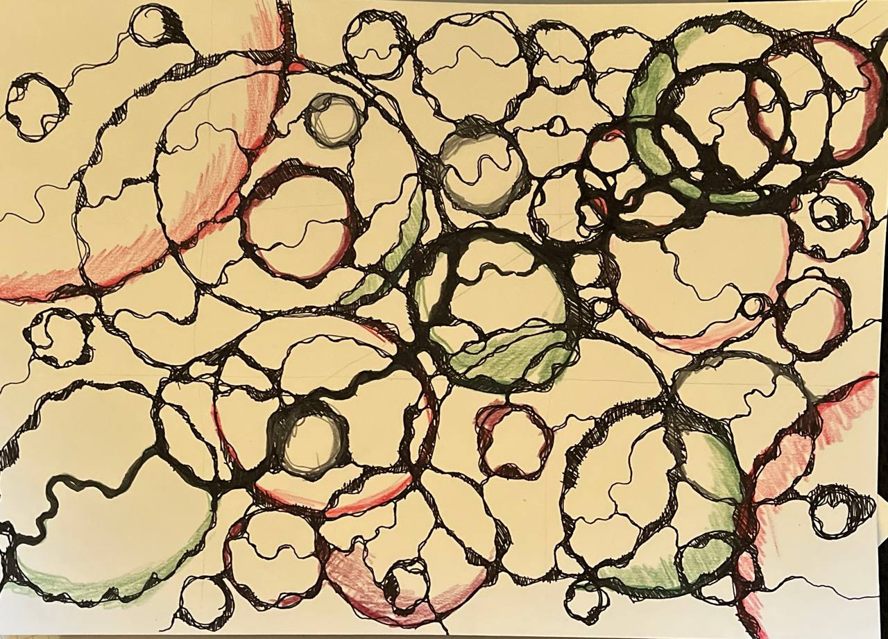 Rysunek neurograficzny uczestnika cyklu