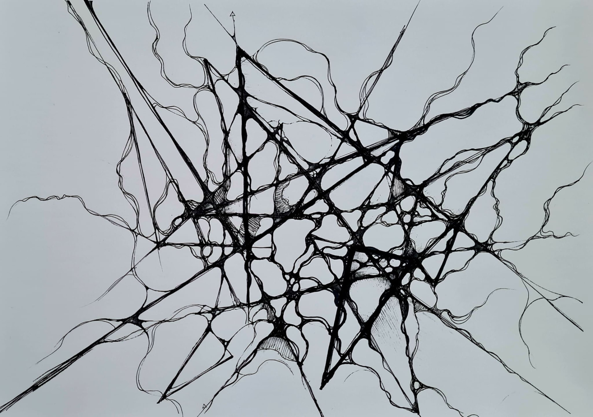 Rysunek neurograficzny oparty na trójkątach